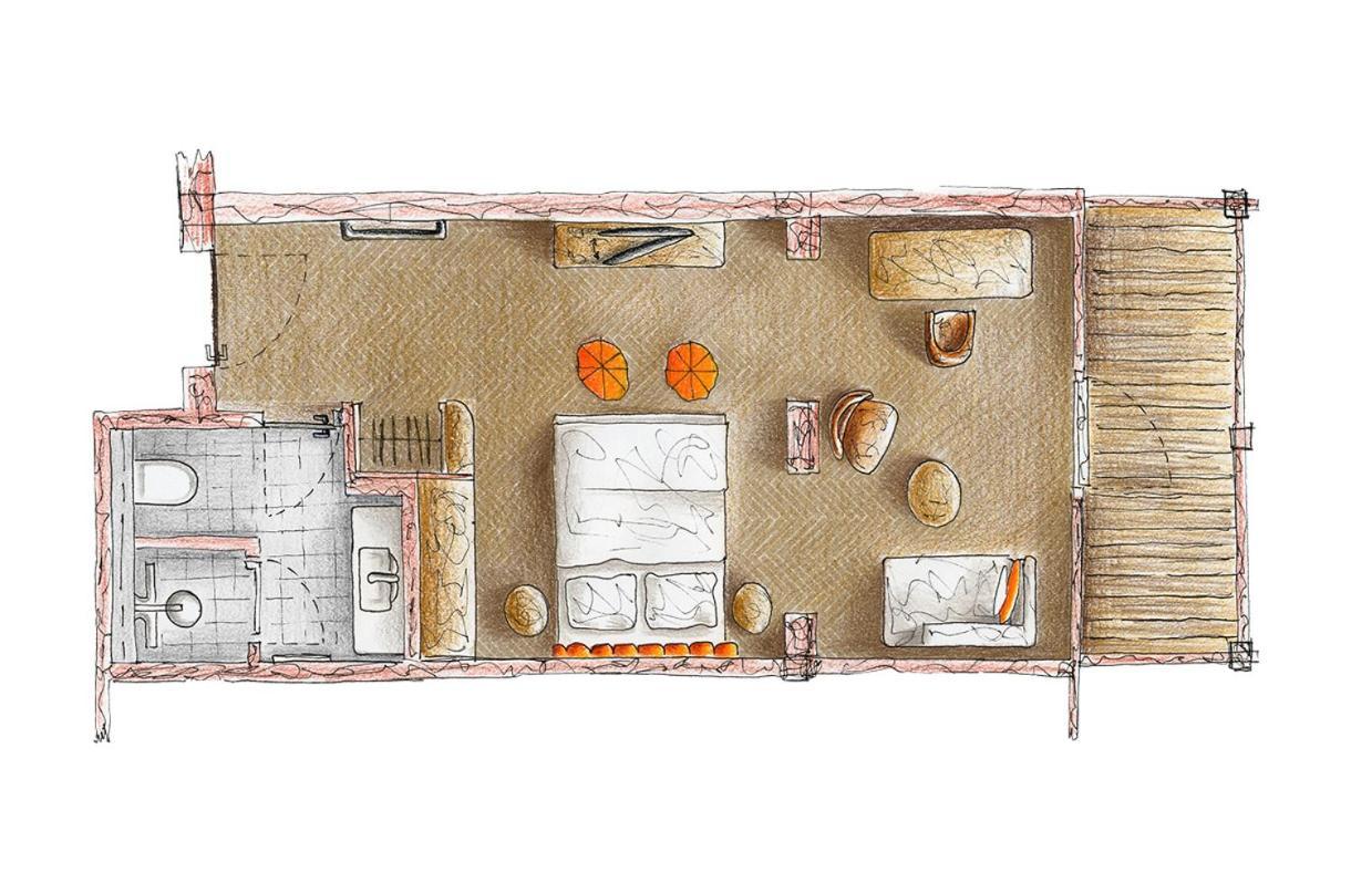 Das James Flensburg Exterior foto A floorplan of a typical 19th-century apartment in Paris