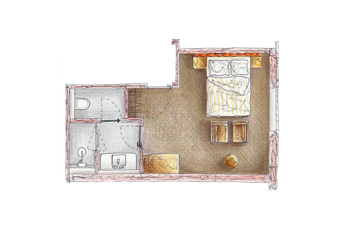 Das James Flensburg Exterior foto A plan of a typical room